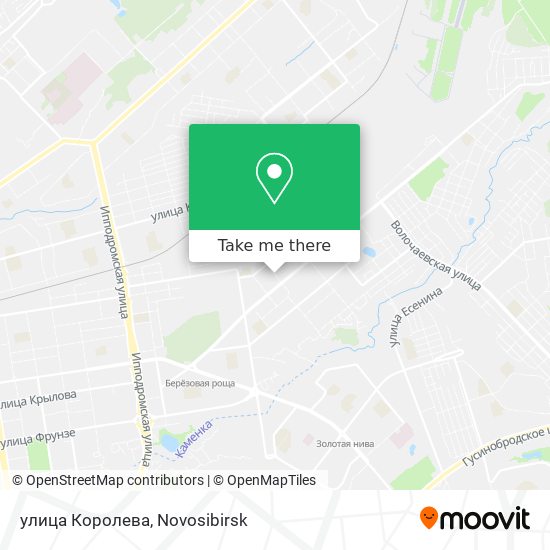 улица Королева map