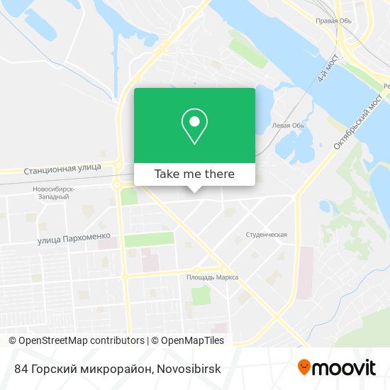 84 Горский микрорайон map