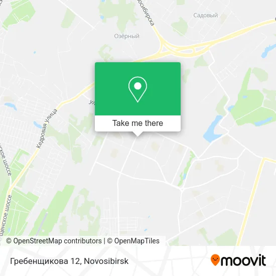 Гребенщикова 12 map