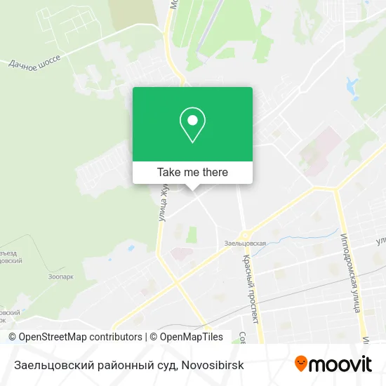 Заельцовский районный суд map