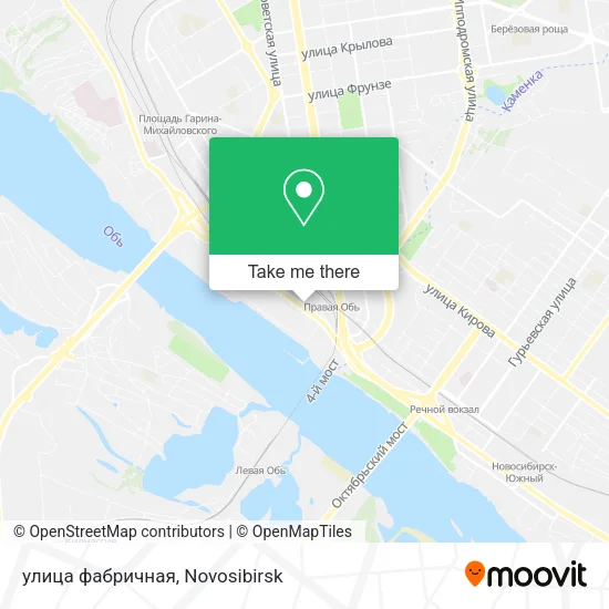 улица фабричная map