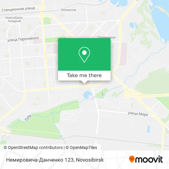 Немировича-Данченко 123 map