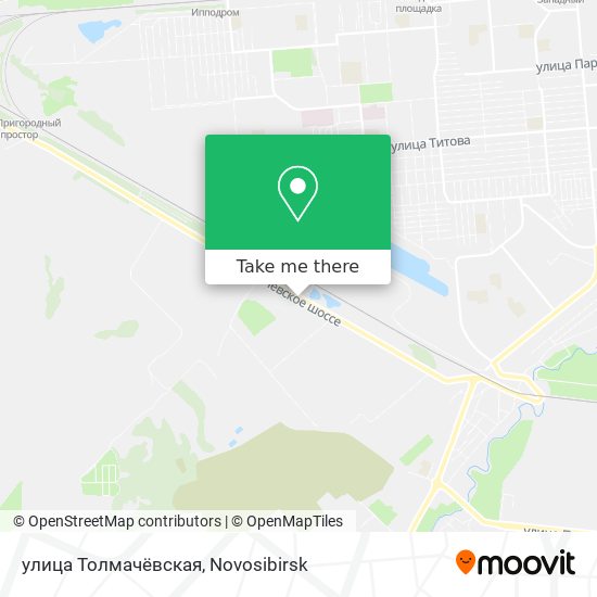 улица Толмачёвская map