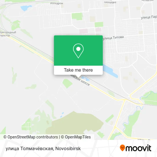 улица Толмачёвская map