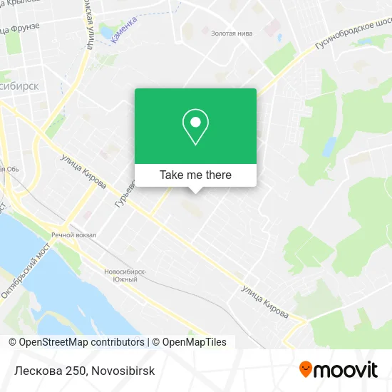 Лескова 250 map