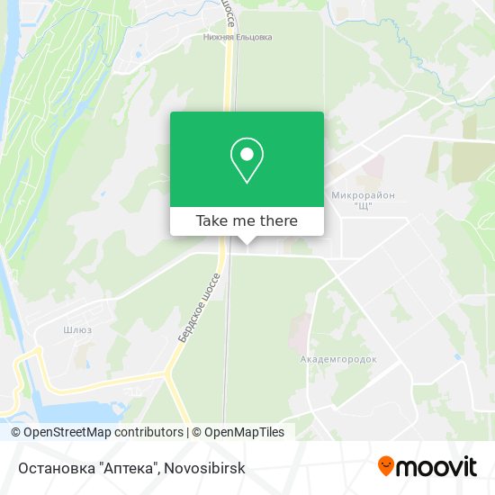 Остановка "Аптека" map