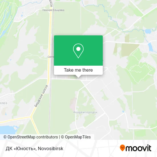 ДК «Юность» map