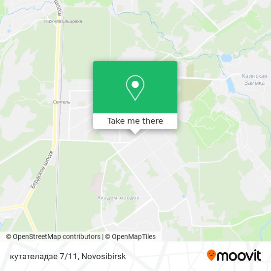 кутателадзе 7/11 map