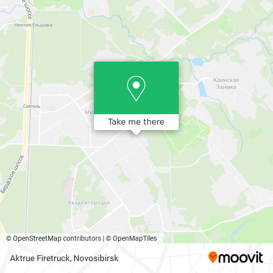 Aktrue Firetruck map