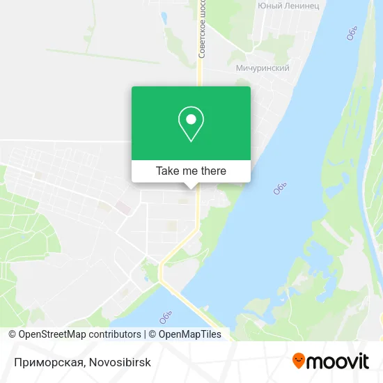 Приморская map