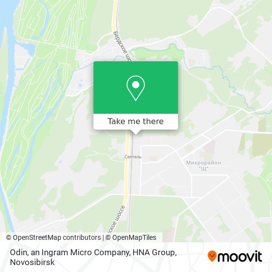 Odin, an Ingram Micro Company, HNA Group map