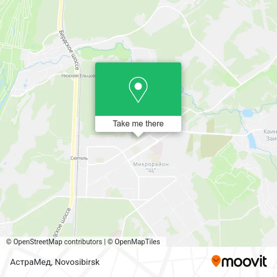 АстраМед map