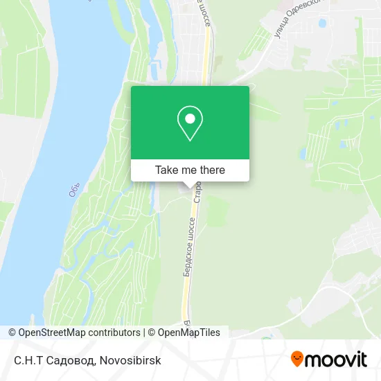 С.Н.Т Садовод map