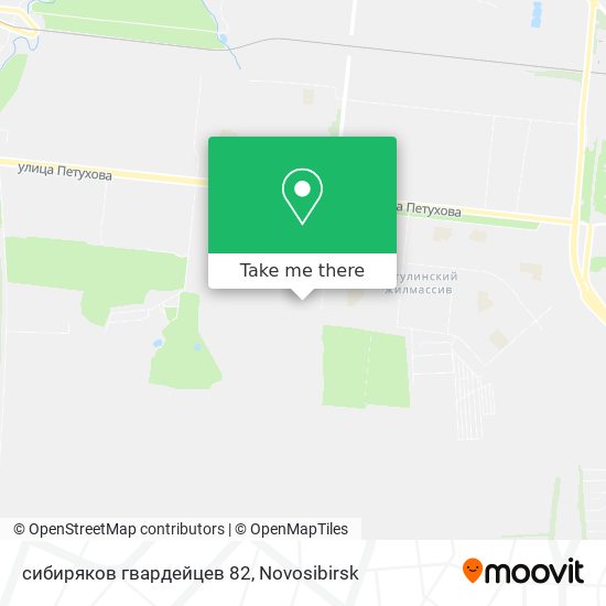 сибиряков гвардейцев 82 map
