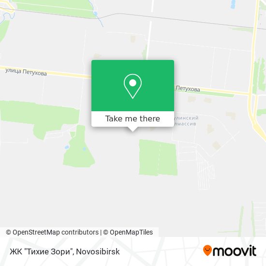 ЖК "Тихие Зори" map