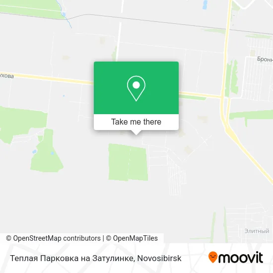 Теплая Парковка на Затулинке map