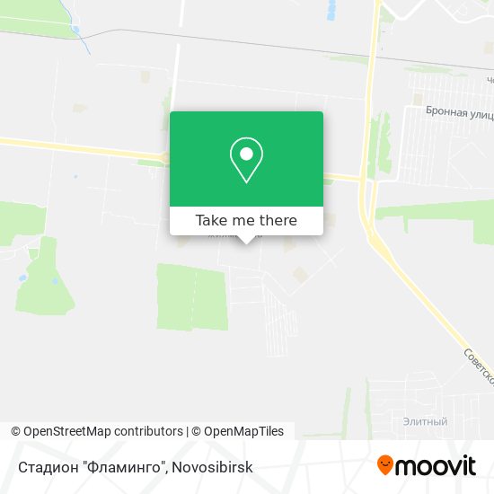 Стадион "Фламинго" map