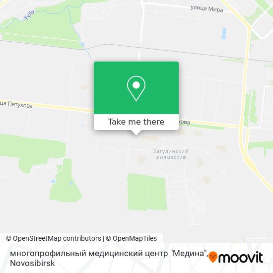 многопрофильный медицинский центр "Медина" map