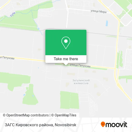 ЗАГС Кировского района map