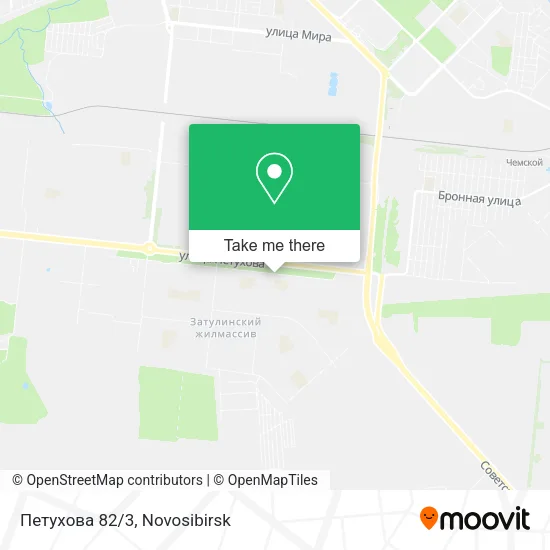 Петухова 82/3 map