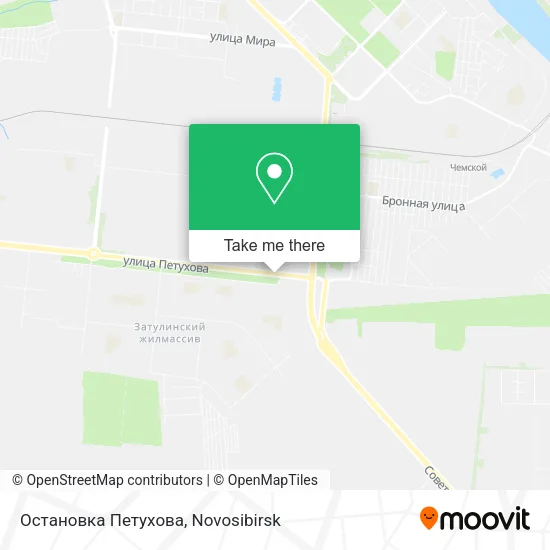 Остановка Петухова map