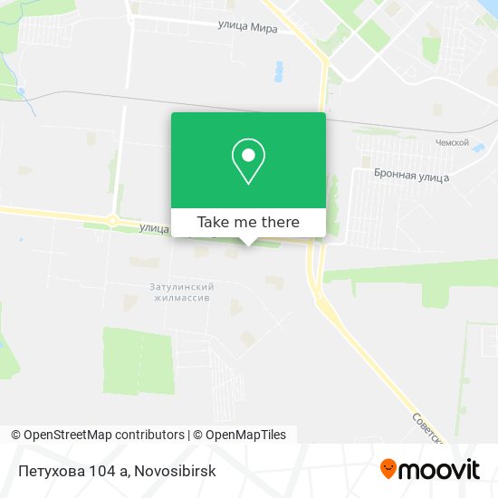 Петухова 104 а map