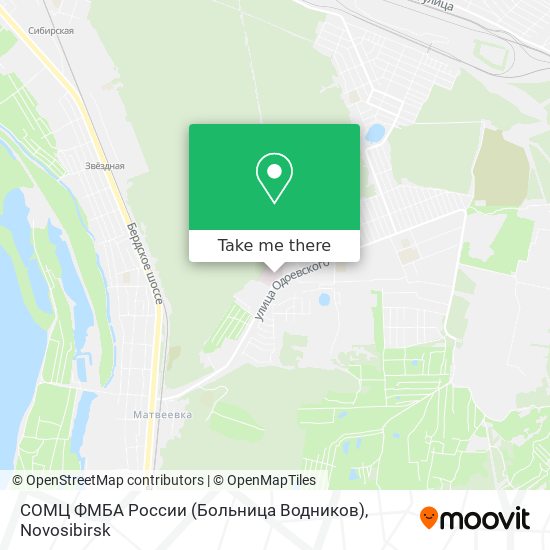 СОМЦ ФМБА России (Больница Водников) map
