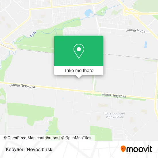Керулен map