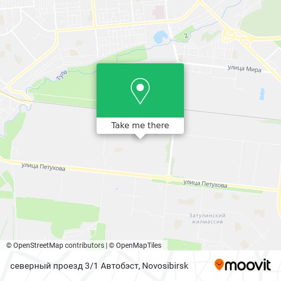 северный проезд 3/1 Автобэст map