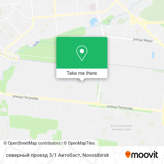 северный проезд 3/1 Автобэст map
