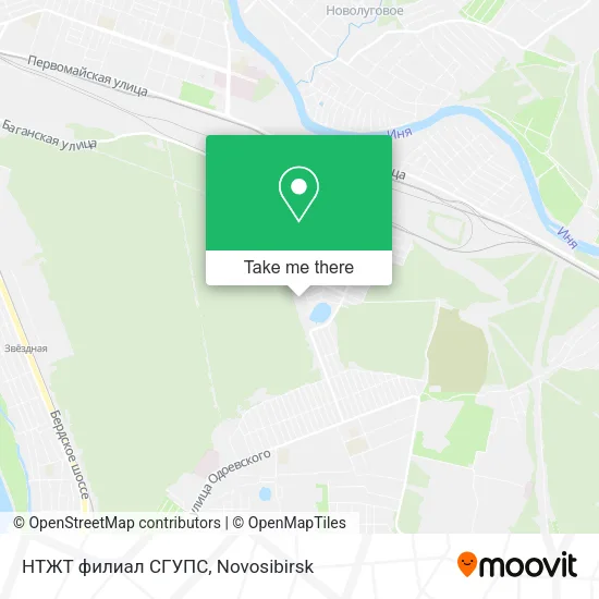 НТЖТ филиал СГУПС map