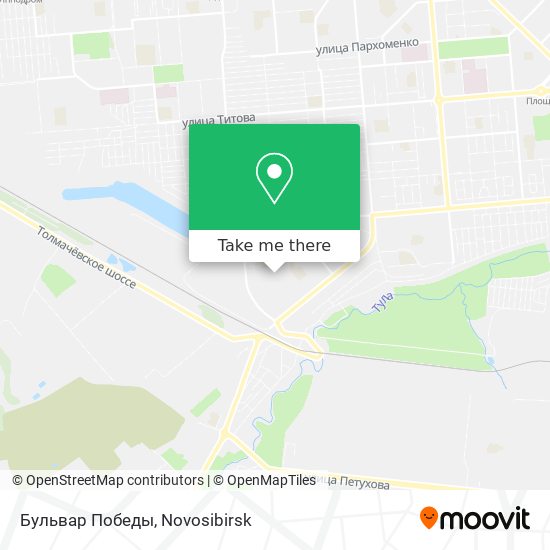 Бульвар Победы map