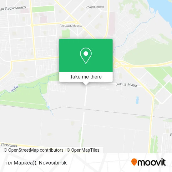 пл Маркса)) map