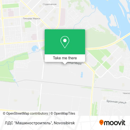 ЛДС "Машиностроитель" map
