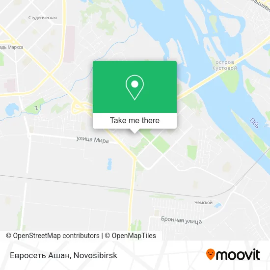 Евросеть Ашан map