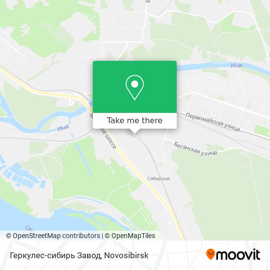 Геркулес-сибирь Завод map