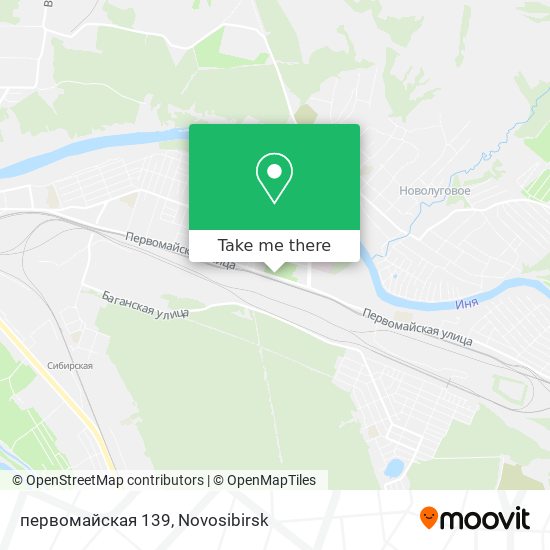 первомайская 139 map