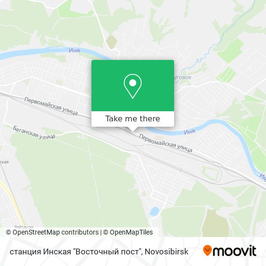 станция Инская "Восточный пост" map
