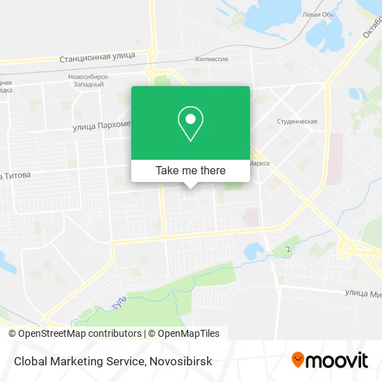 Clobal Marketing Service map