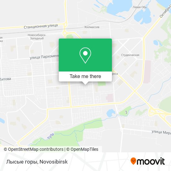 Лысые горы map