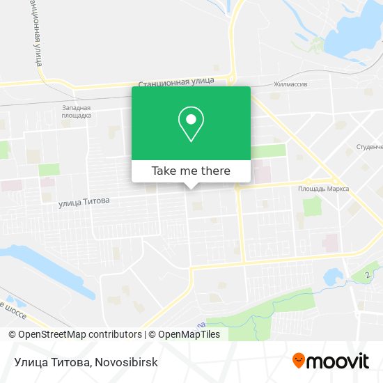 Улица Титова map