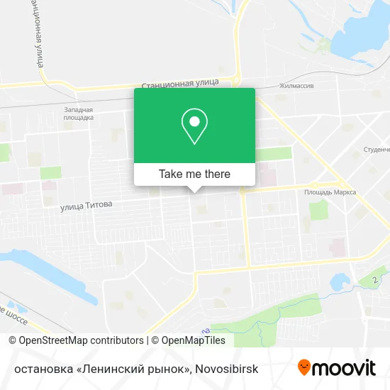 остановка «Ленинский рынок» map