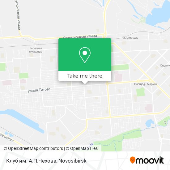 Клуб им. А.П.Чехова map
