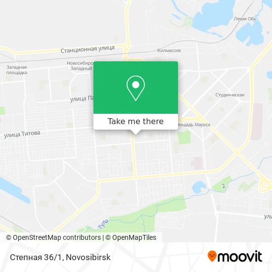 Степная 36/1 map