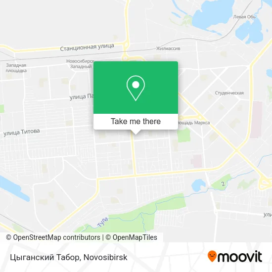 Цыганский Табор map