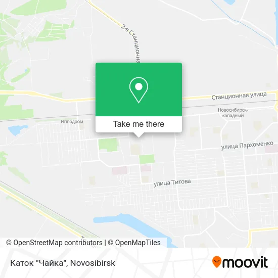 Каток "Чайка" map