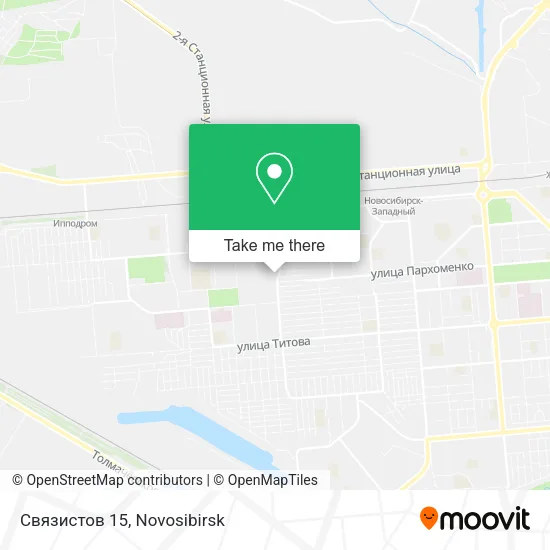 Связистов 15 map