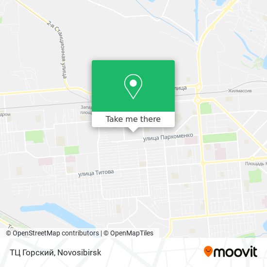 ТЦ Горский map