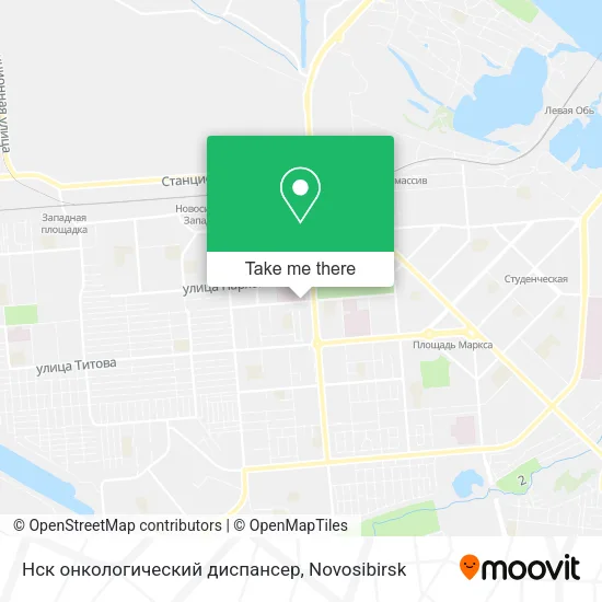Нск онкологический диспансер map