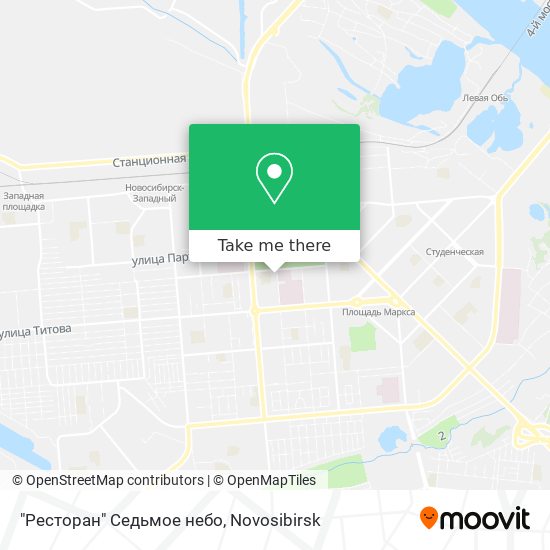 "Ресторан" Седьмое небо map